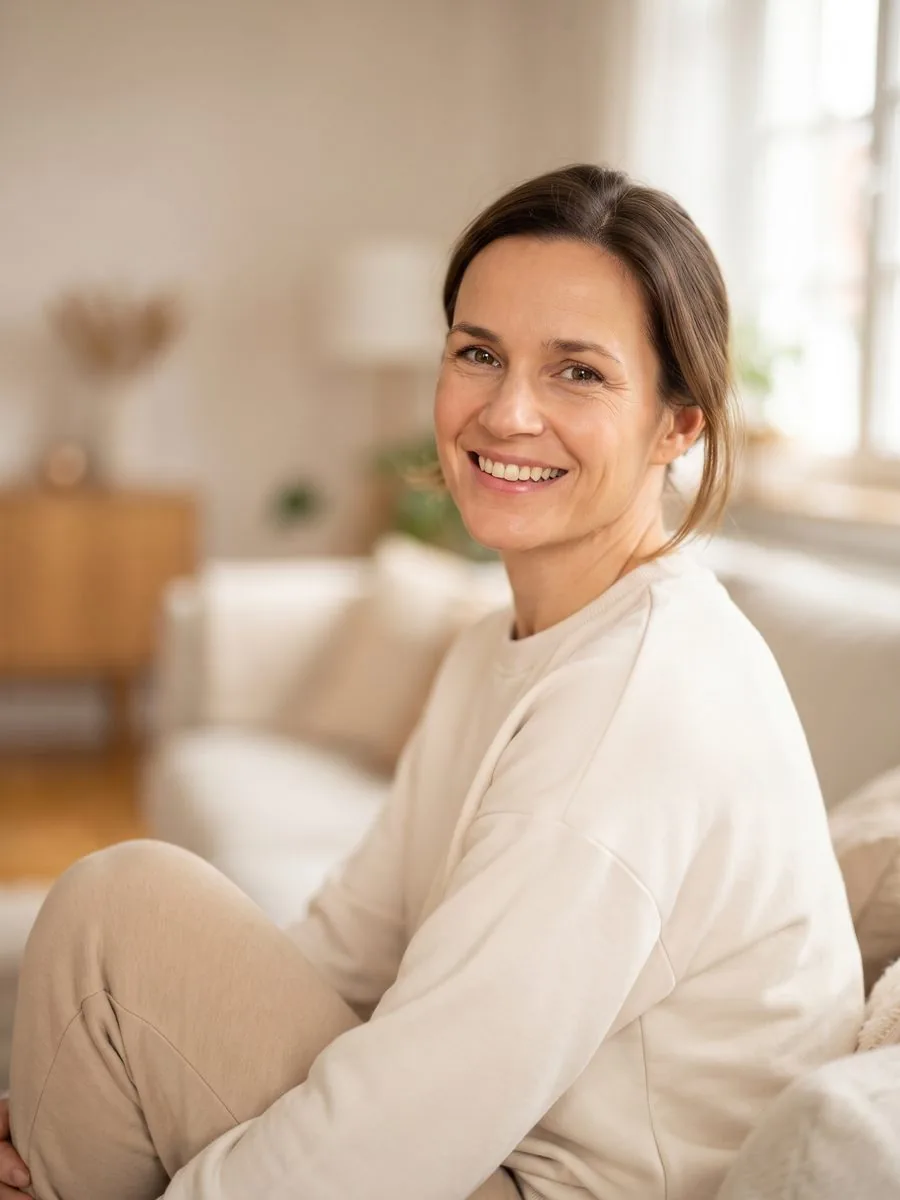 Patientin von PERLMUTT zu Hause